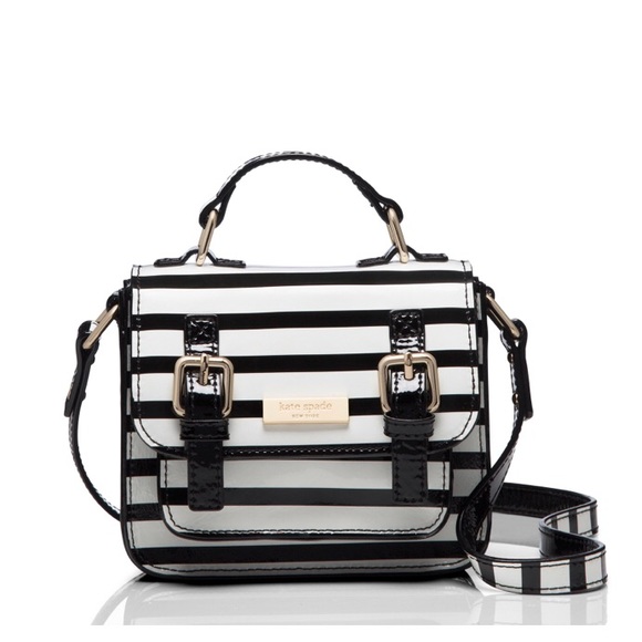 kate spade Handbags - NWT Kate Spade Black & White Scout Bag